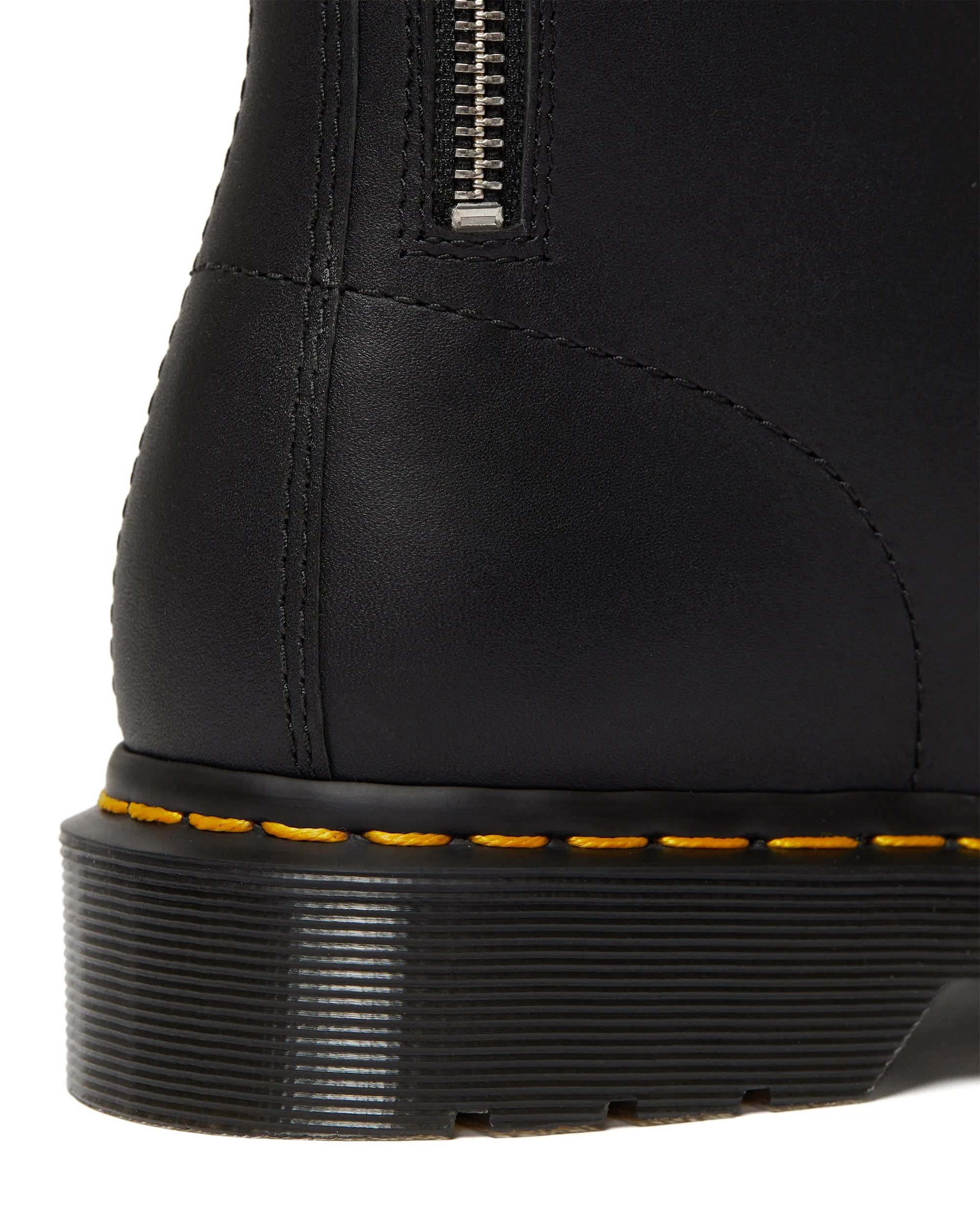 1460 Zip Black Nappa Boot