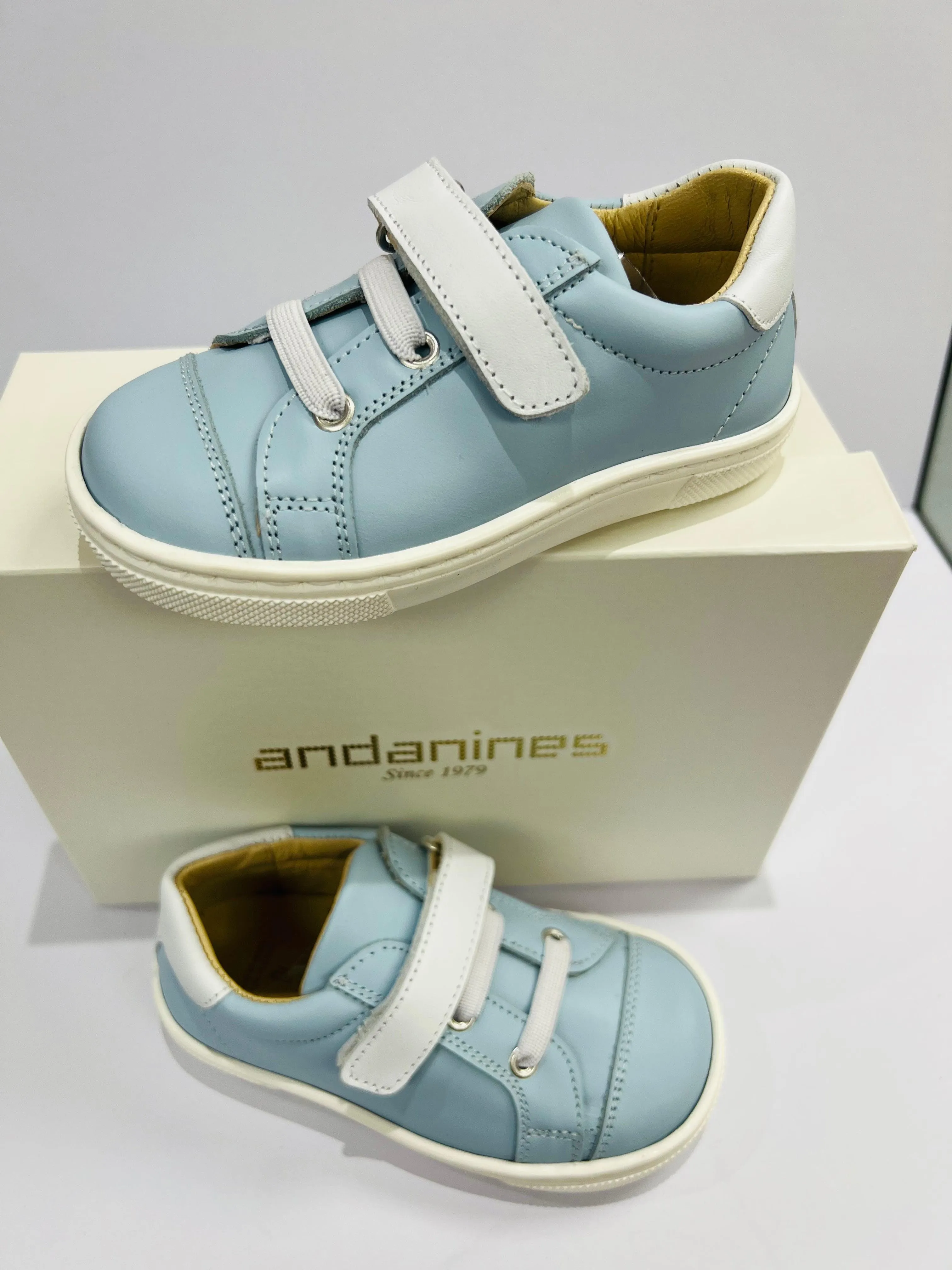 221315 Blue Boys Trainers by Andanines