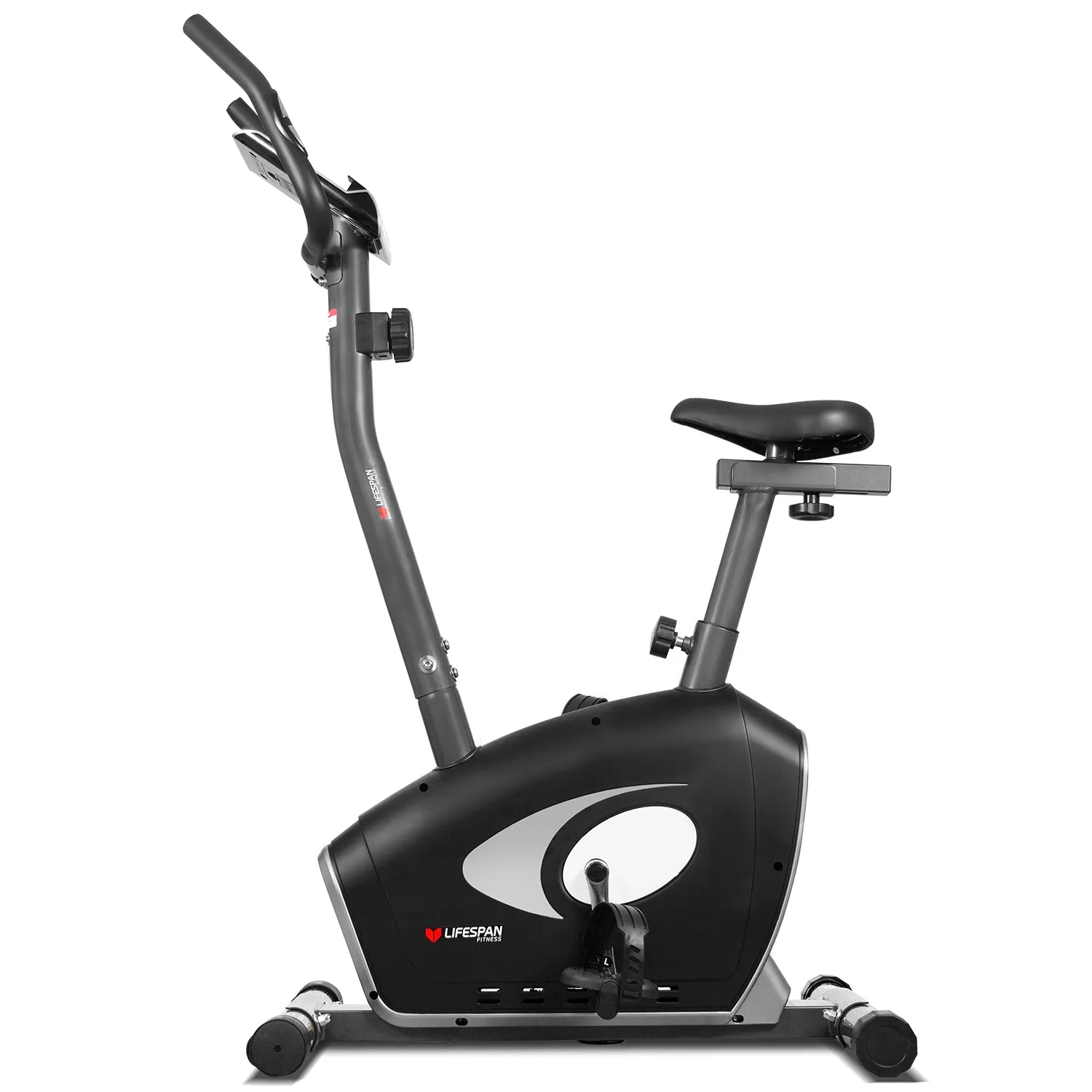 8-Level Resistance Exercise Bike, LCD Display - Lifespan Fitness