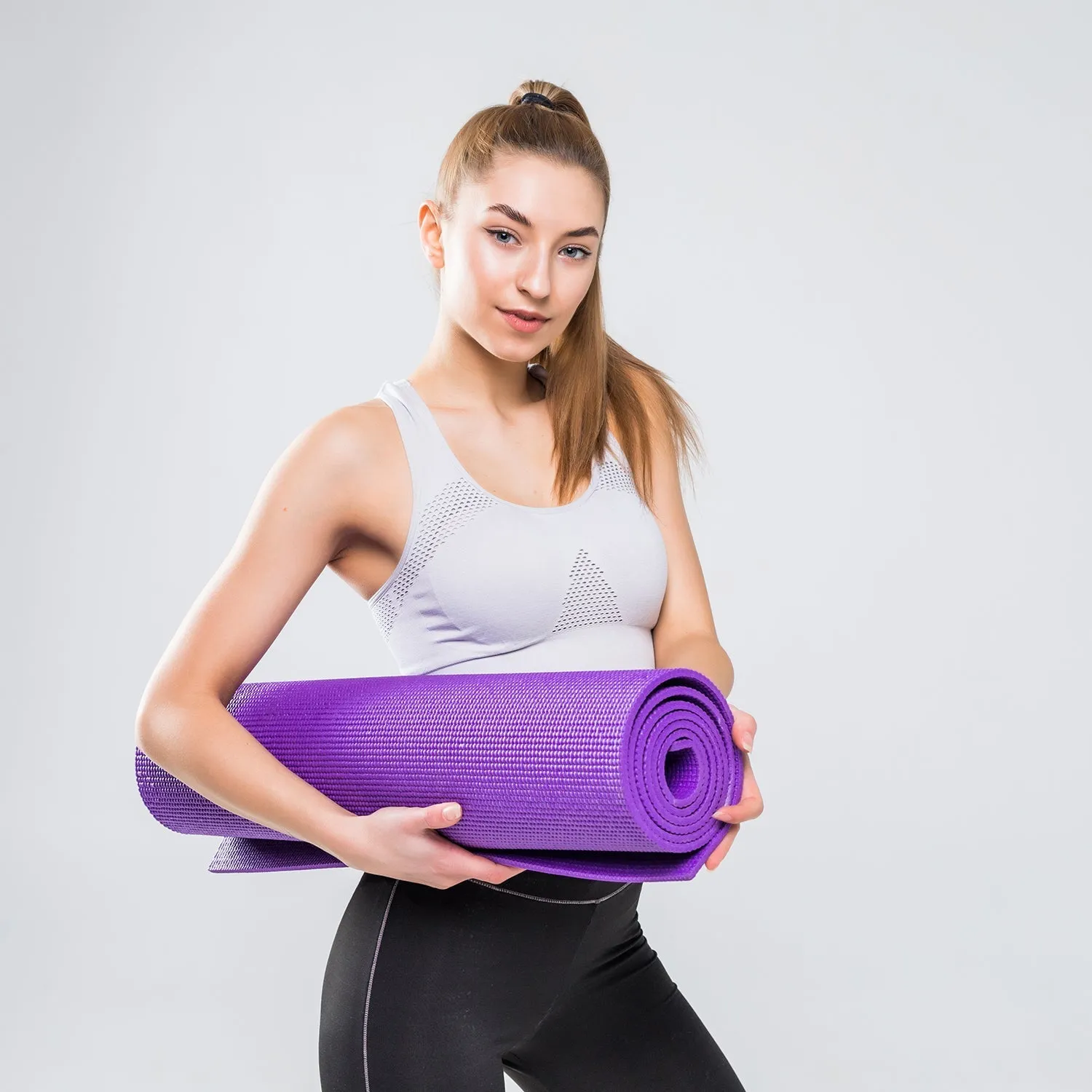 9064 185x60cm Extra Thick Anti Slip Light Weight Yoga Mat