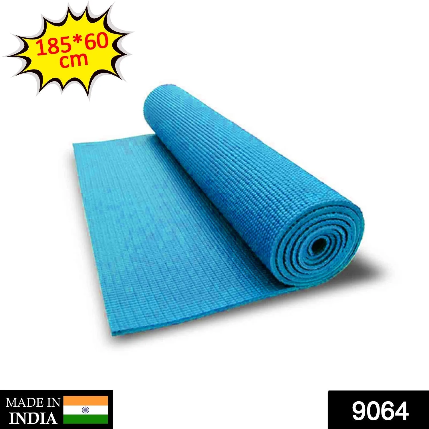 9064 185x60cm Extra Thick Anti Slip Light Weight Yoga Mat