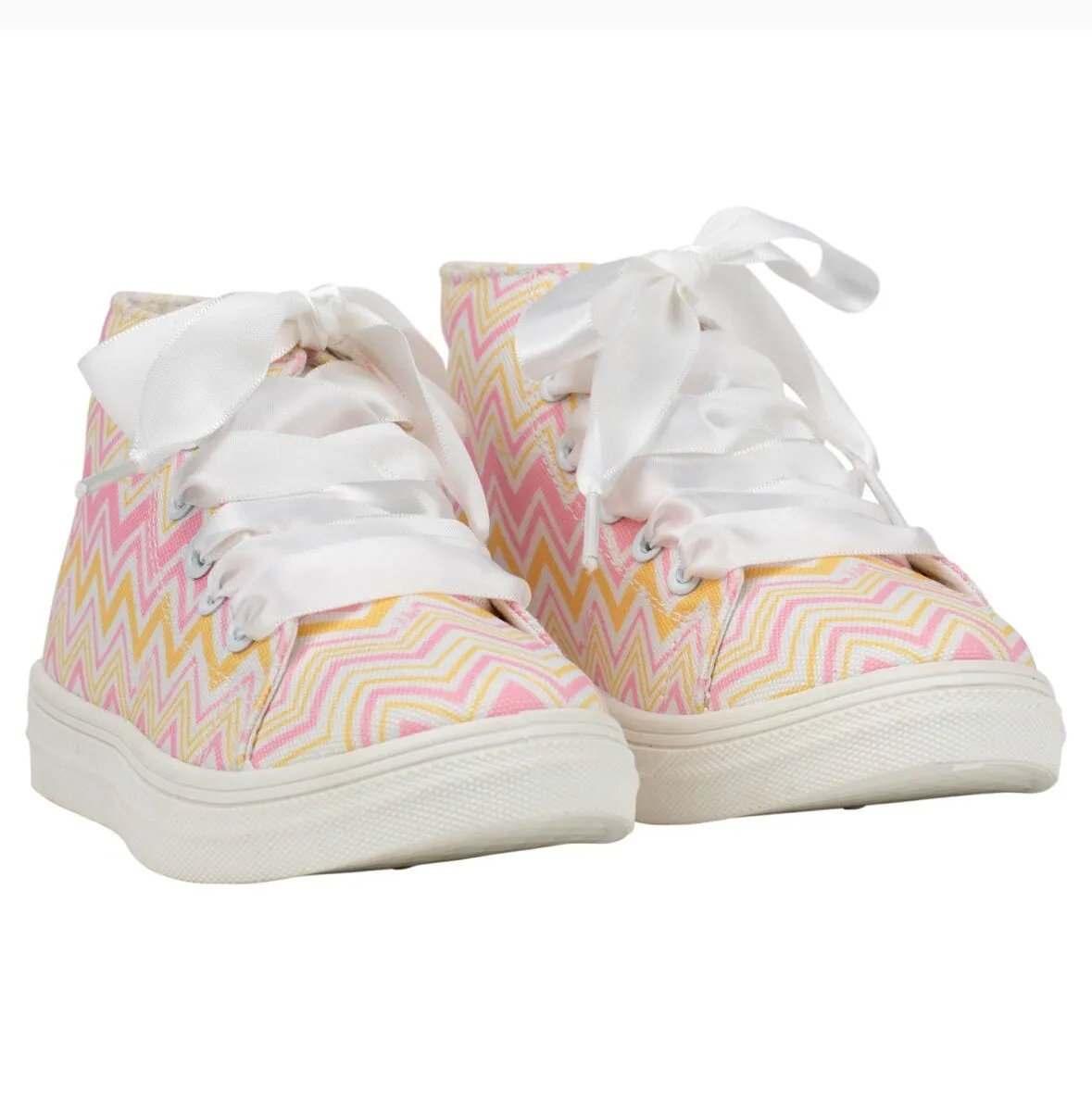 Adee Pink Fairy Jazzy High Top Trainer