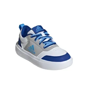 Adidas Boys Park Street Trainer Cloud White/Blue/Royal Blue