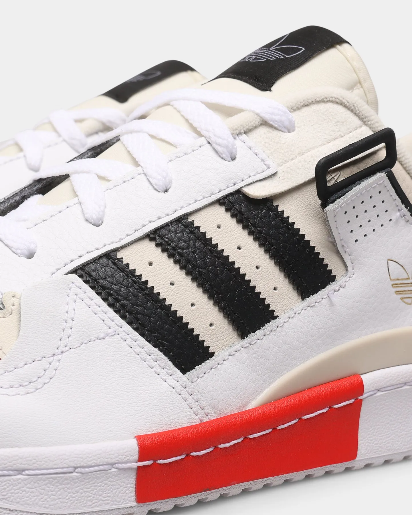 Adidas Forum Exhibit Low White/Black/Red