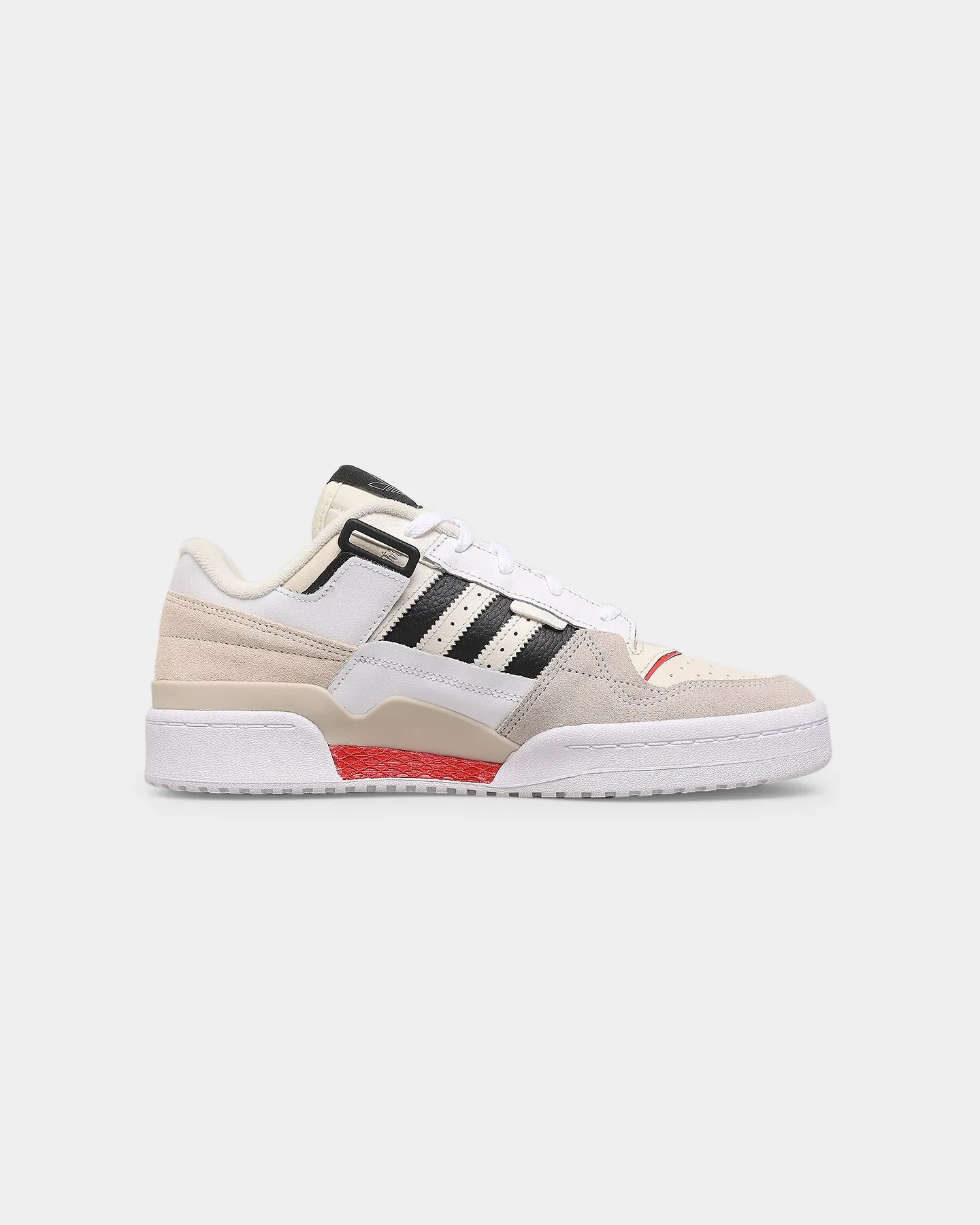 Adidas Forum Exhibit Low White/Black/Red