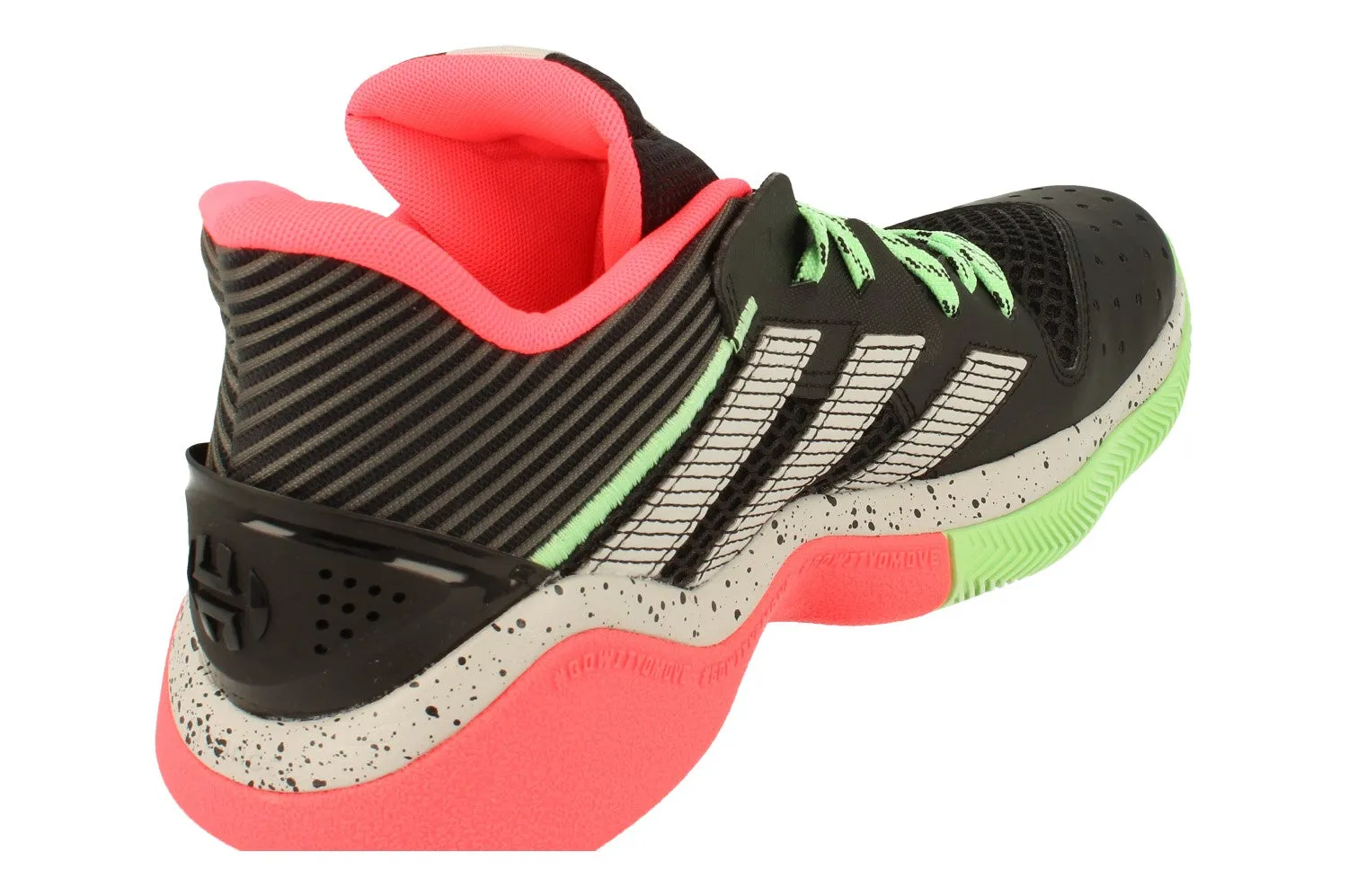 Adidas Harden Stepback Mens Basketball Trainers Sneakers FW8486