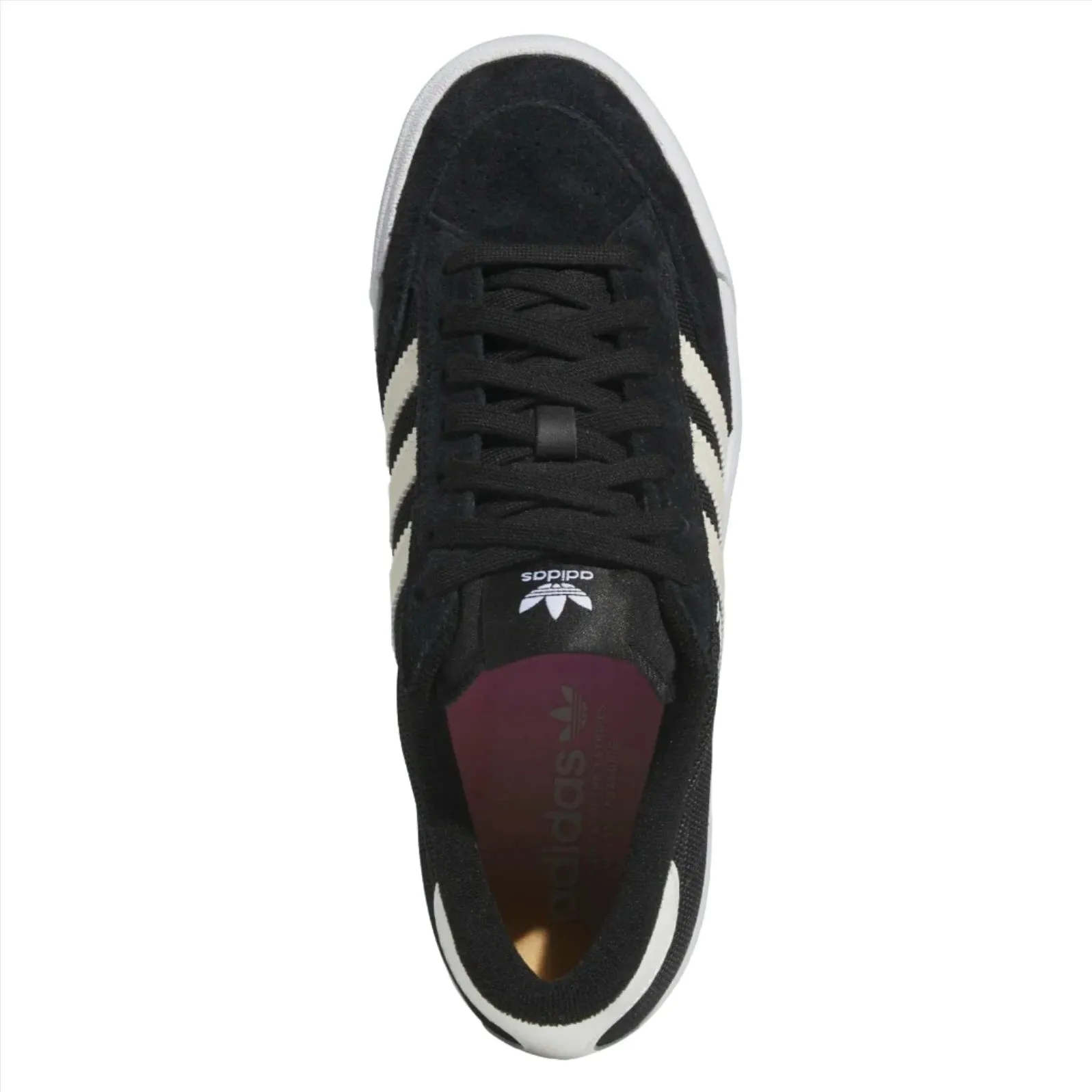 Adidas Nora Skateboard Shoe - Black/Metallic/Spark