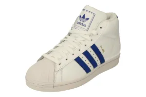 Adidas Originals Pro Model Mens Hi Top Trainers Sneakers FV4977