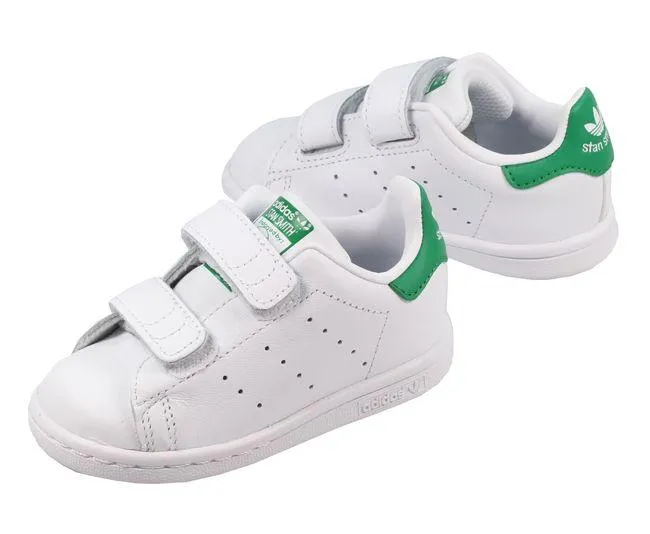 Adidas Trainer Infants Stan Smith White Green