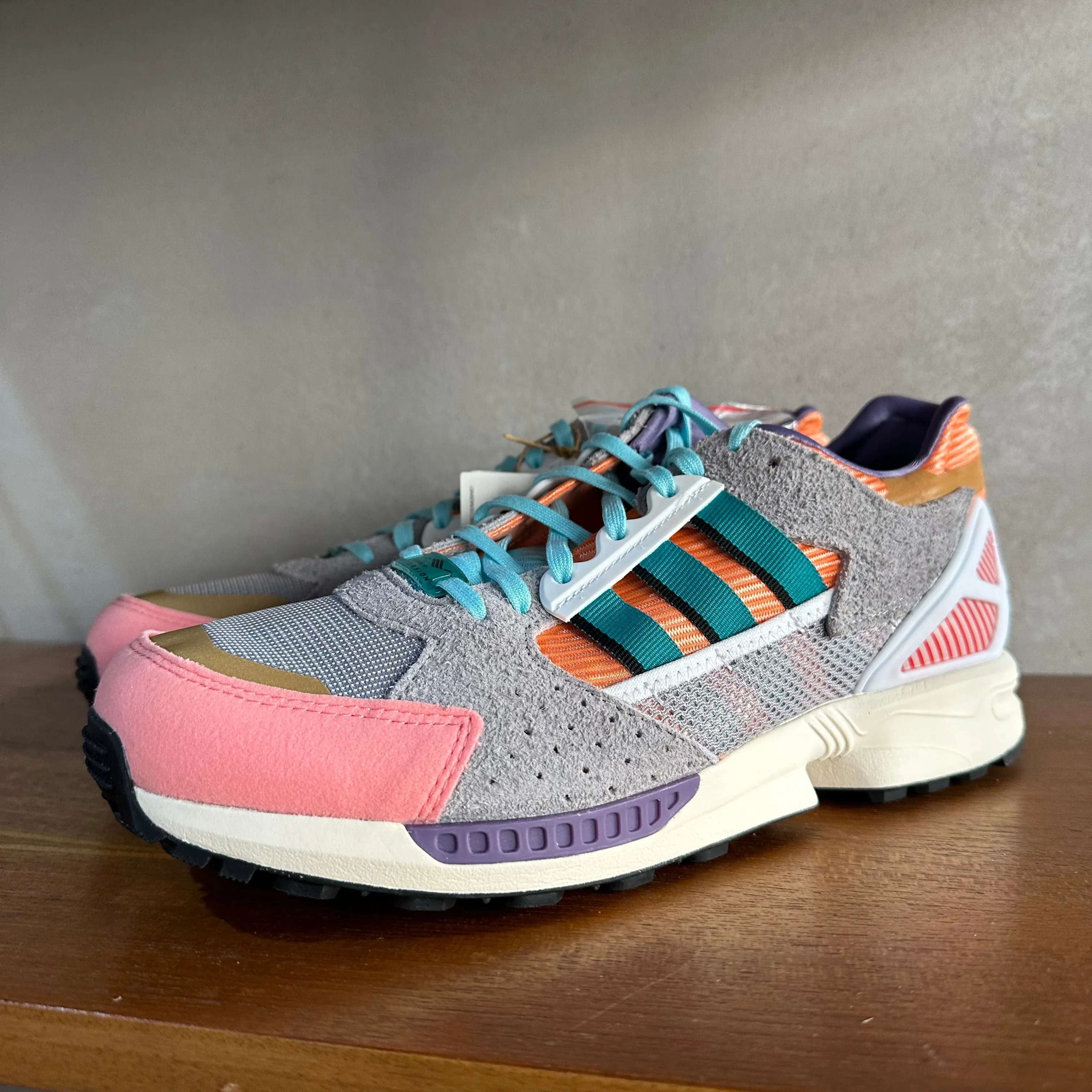 adidas ZX 10/8 Trainers - Candyverse / Mesa / Eqt Green - UK 9.5