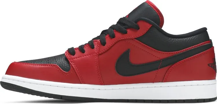 Air Jordan 1 Low Reverse Bred, black and red