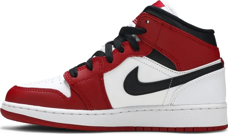 Air Jordan 1 Mid GS Chicago, red