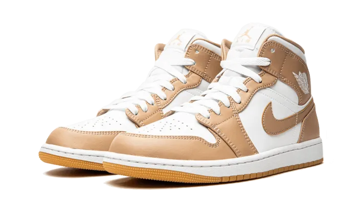 Air Jordan 1 Mid 'Tan Gum'