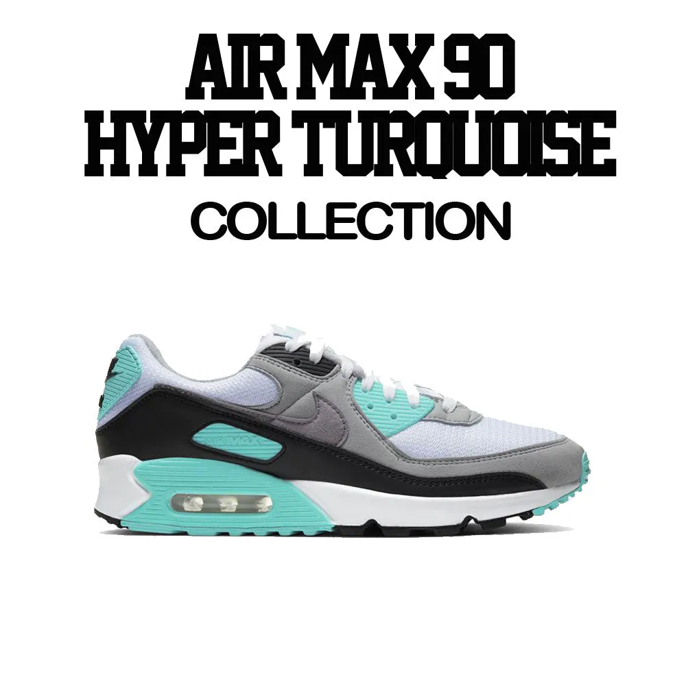 Air Max 90 Turquoise Shirt - Cheers Bear - Black