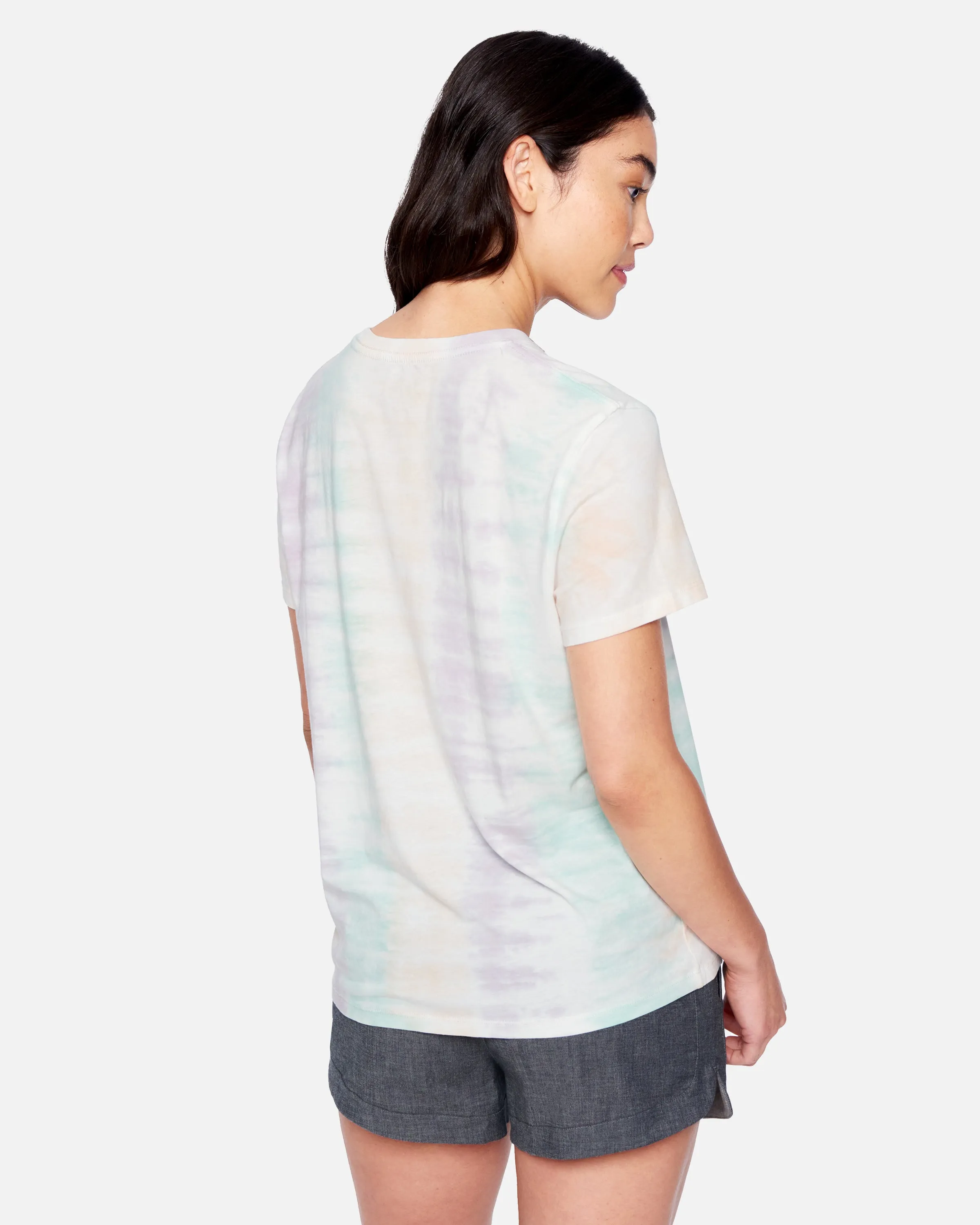 Alchemy Tie Dye Relaxed Girlfriend Short Sleeve T-Shirt