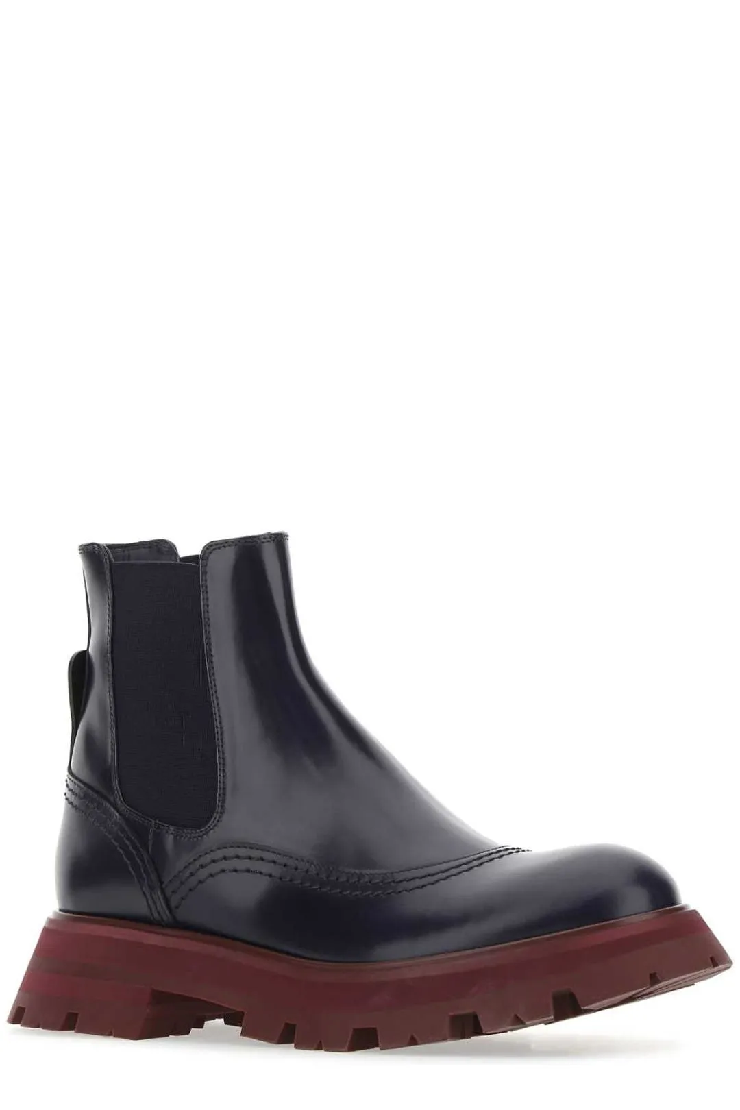 Alexander McQueen Chunky Slip-On Boots