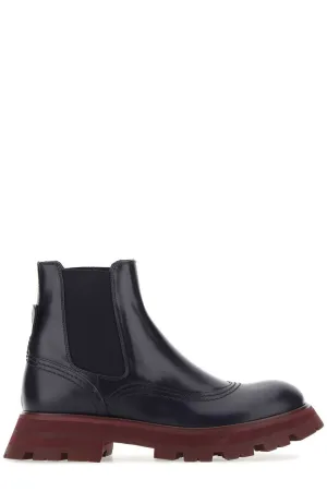 Alexander McQueen Chunky Slip-On Boots