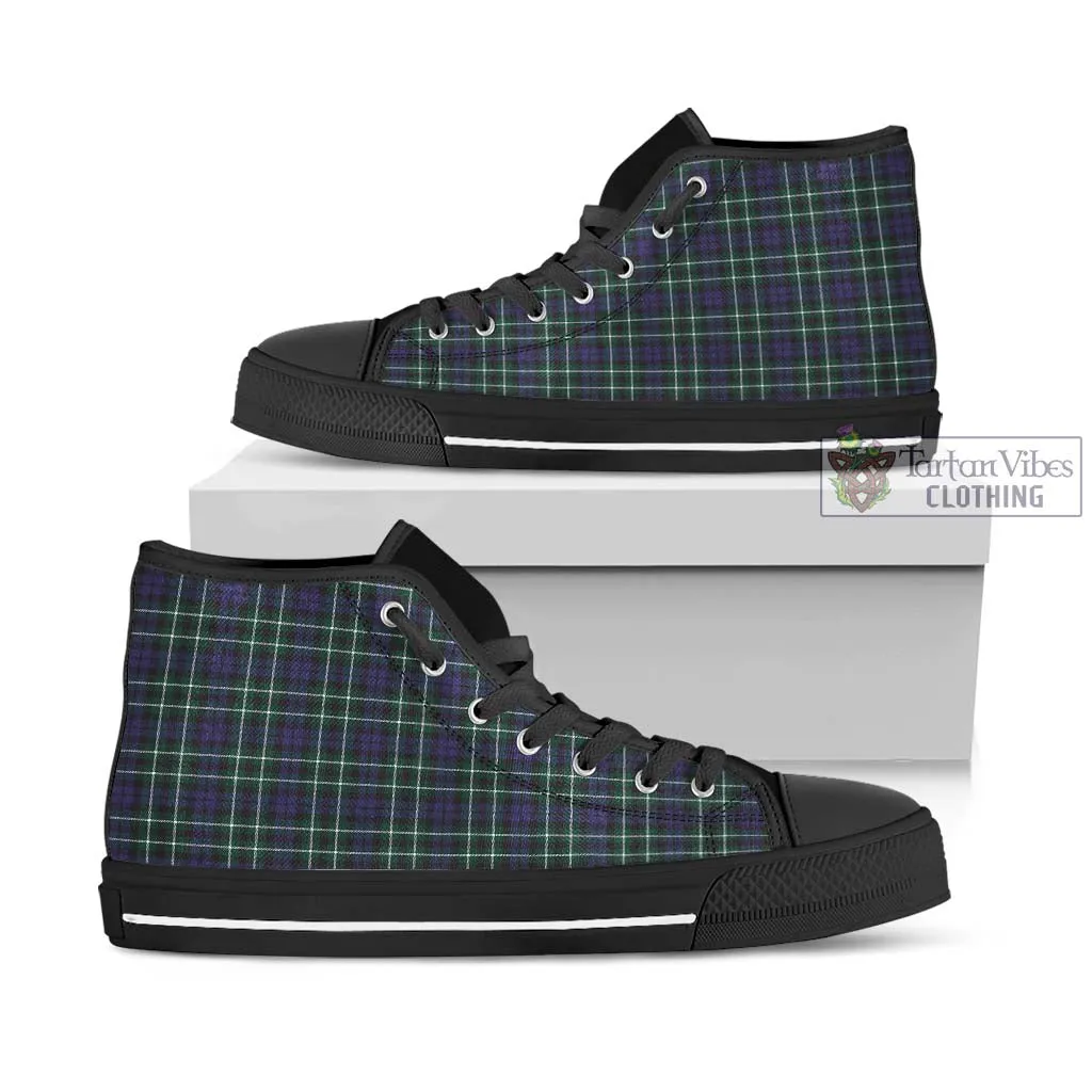 Allardice Tartan High Top Shoes