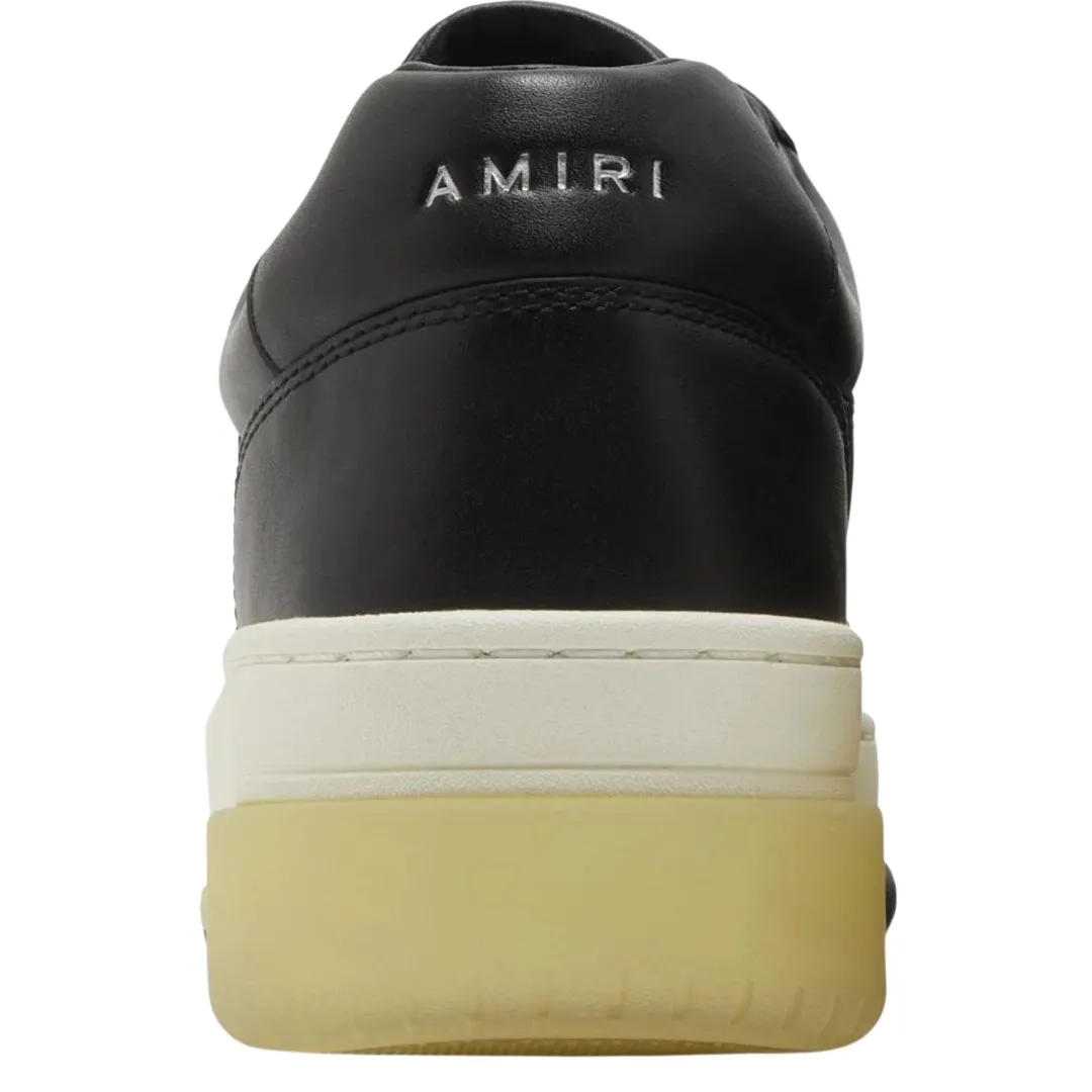 Amiri Stadium Low Top Black Sneakers