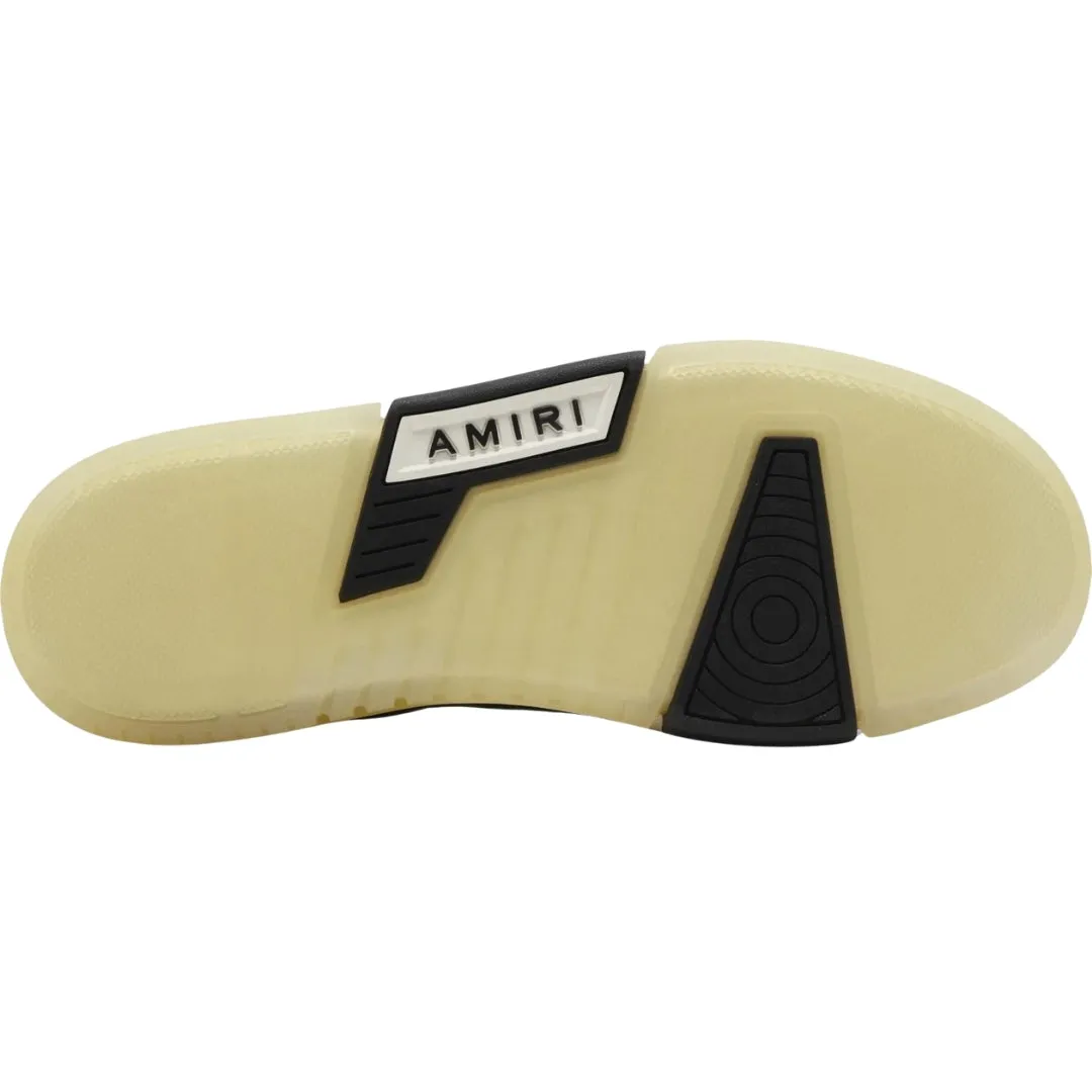 Amiri Stadium Low Top Black Sneakers