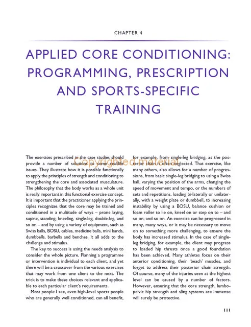 Applied Core Conditioning