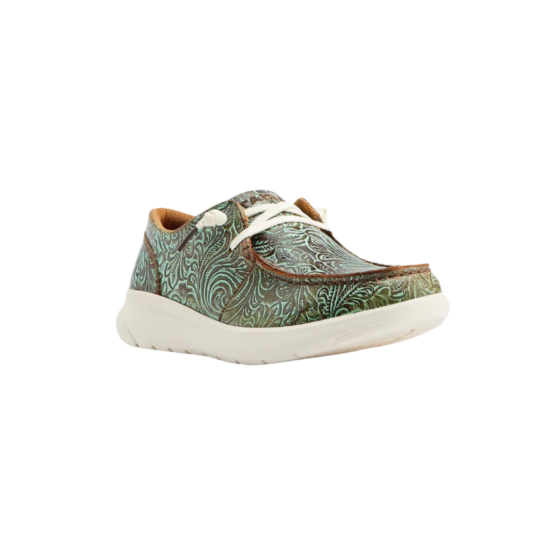 Ariat Women's Hilo Turquoise Vintage Floral Slip On Shoe