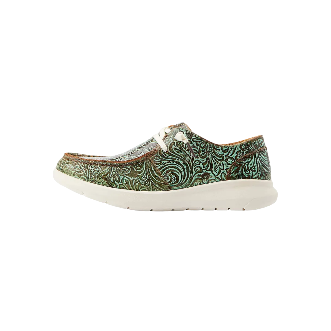 Ariat Women's Hilo Turquoise Vintage Floral Slip On Shoe