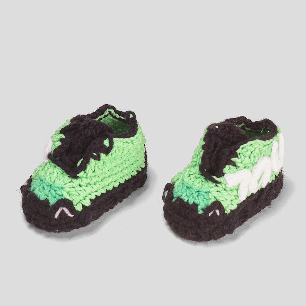 Baby Crochet Yzy M-Green (Soft Felt bottom)