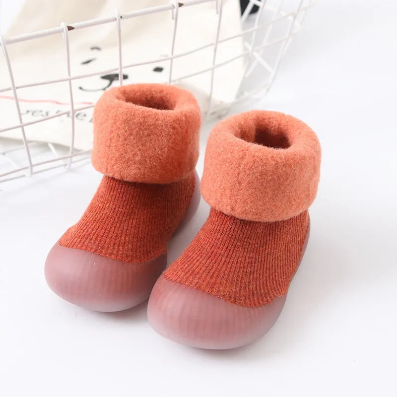 Baby Socks/ Girl Sneakers Newborn Indoor Shoes for 0-3 yrs