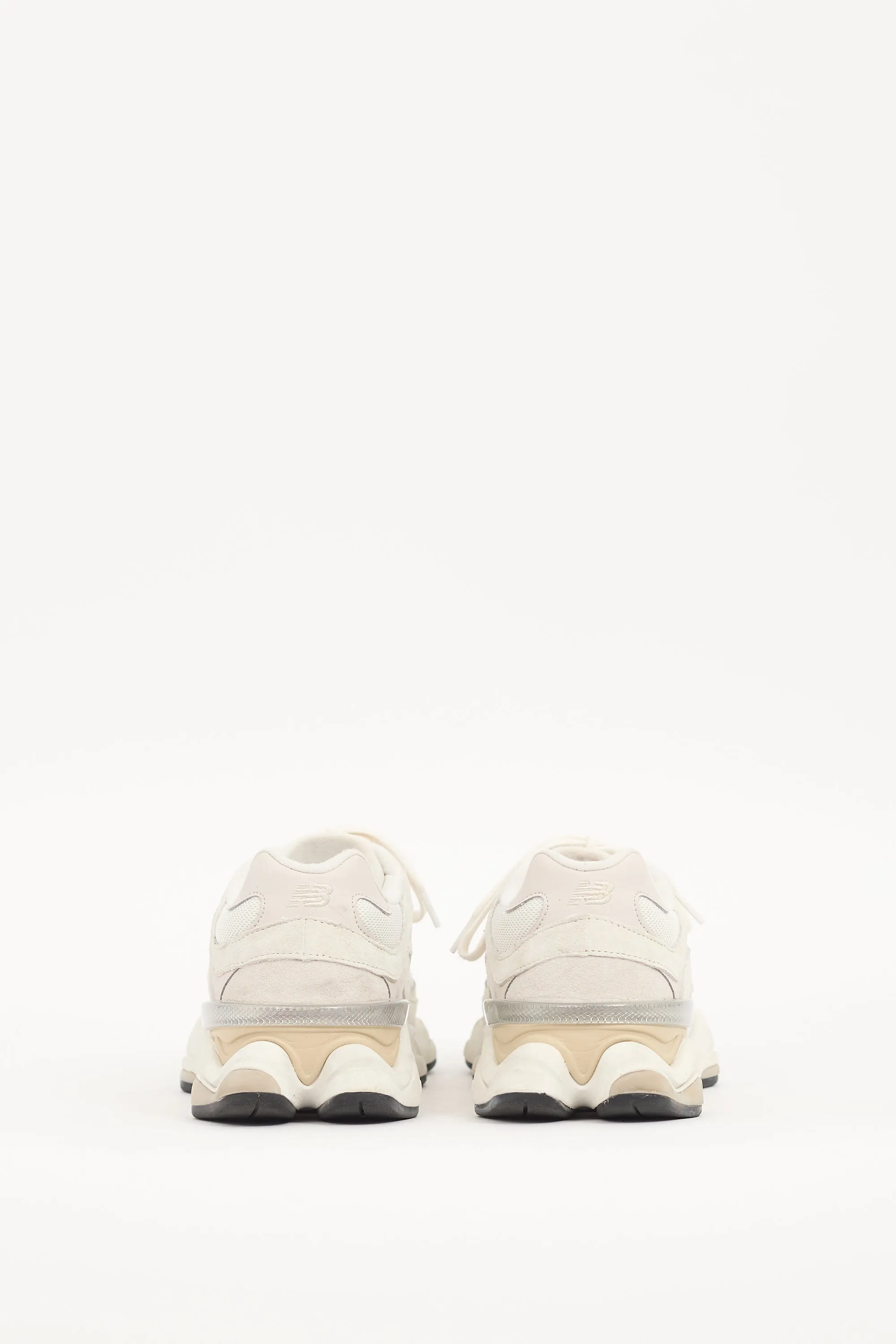 Beige Suede & Mesh 9060 Sneaker