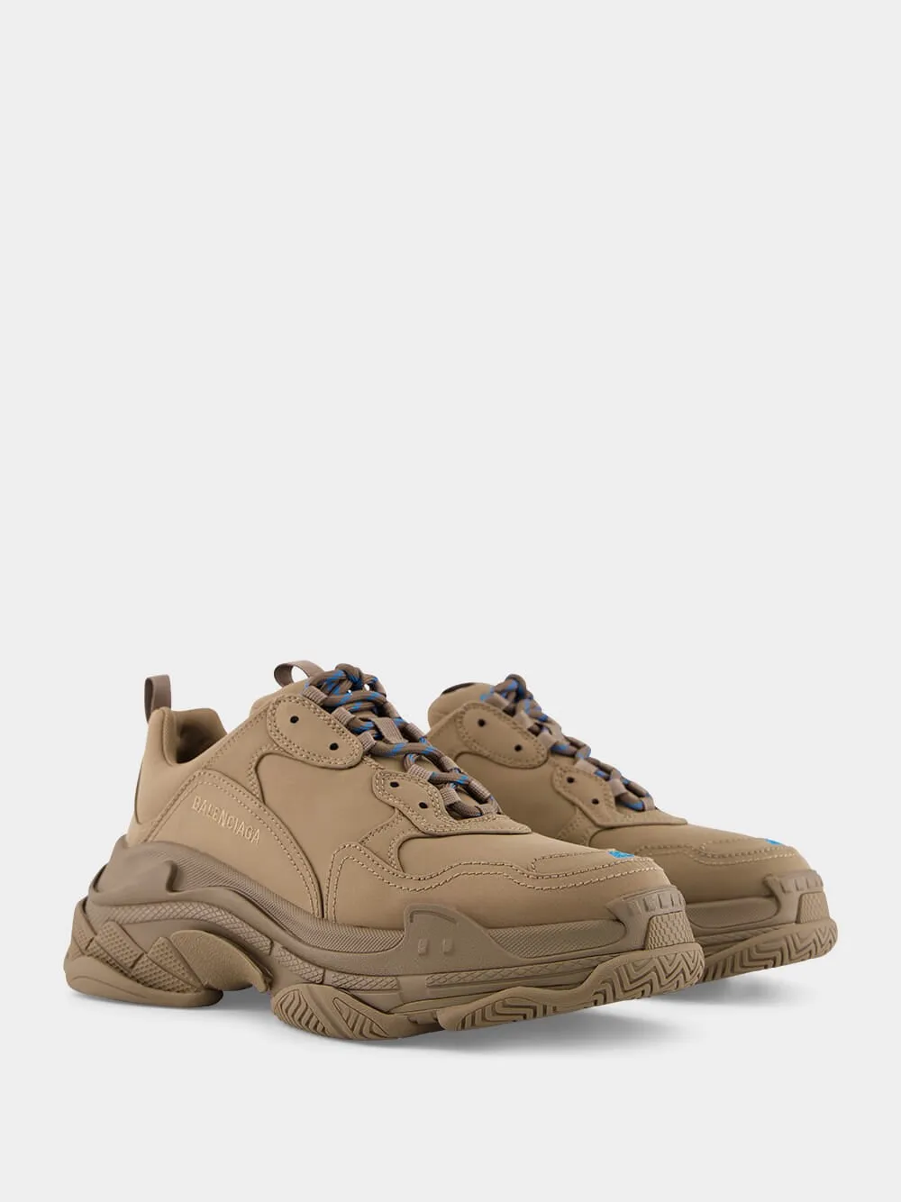 Beige Triple S Sneakers