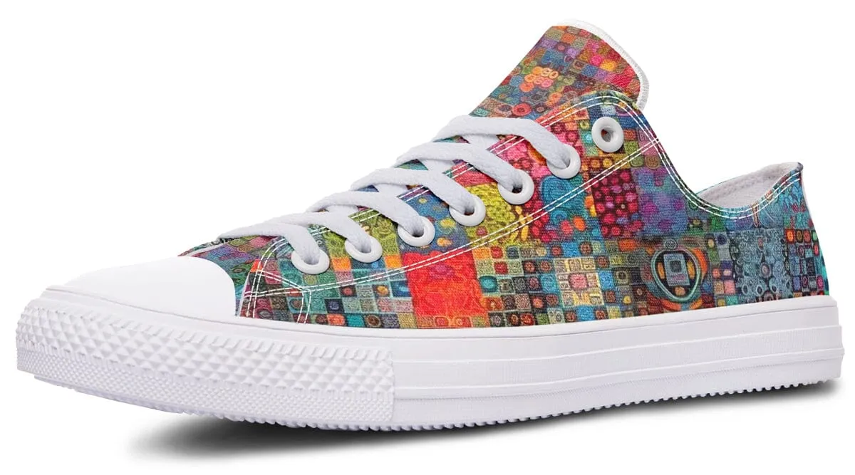 Blotter Patch Fuzz Low Top Shoes