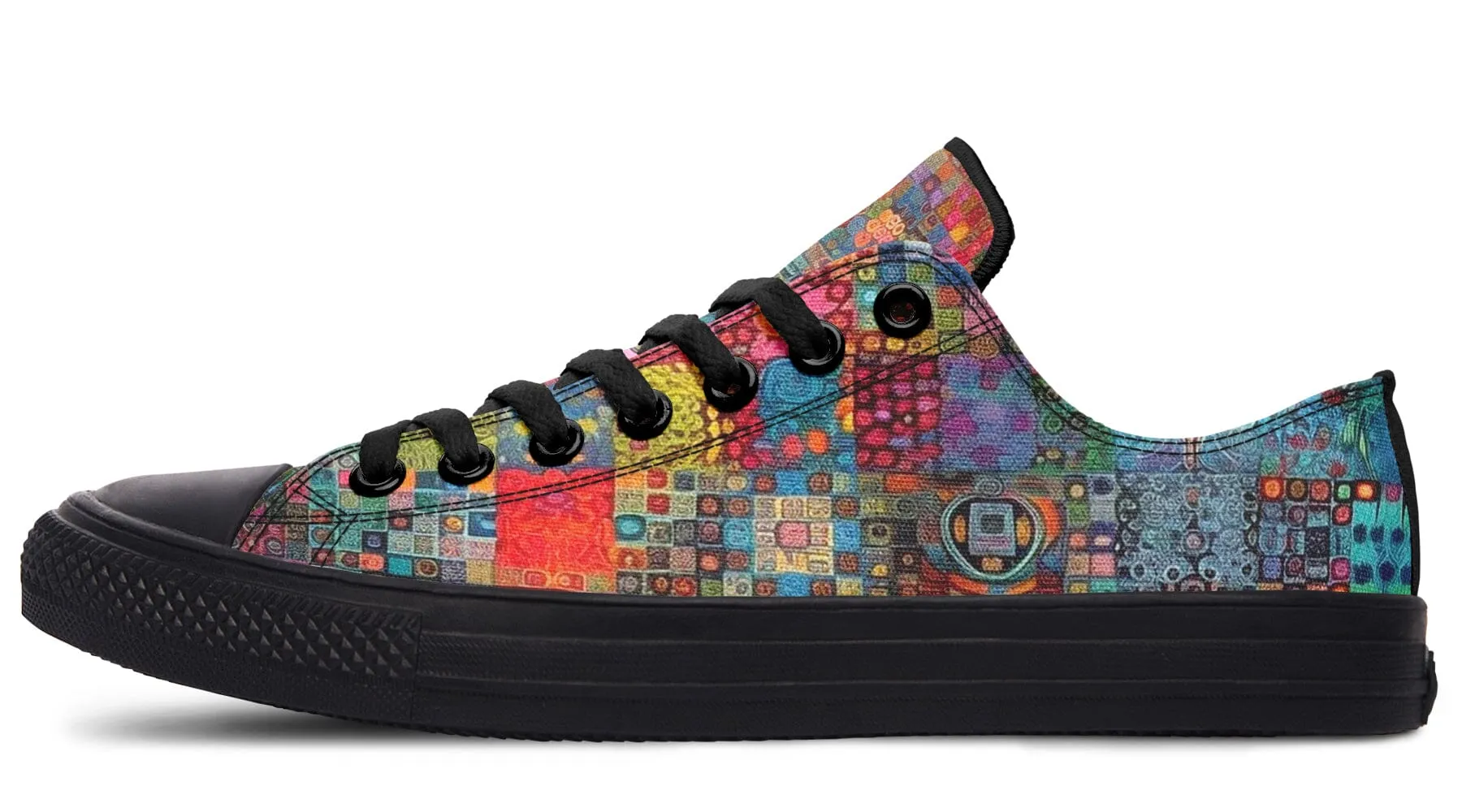 Blotter Patch Fuzz Low Top Shoes