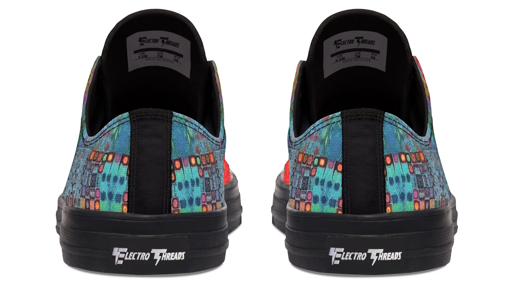 Blotter Patch Fuzz Low Top Shoes