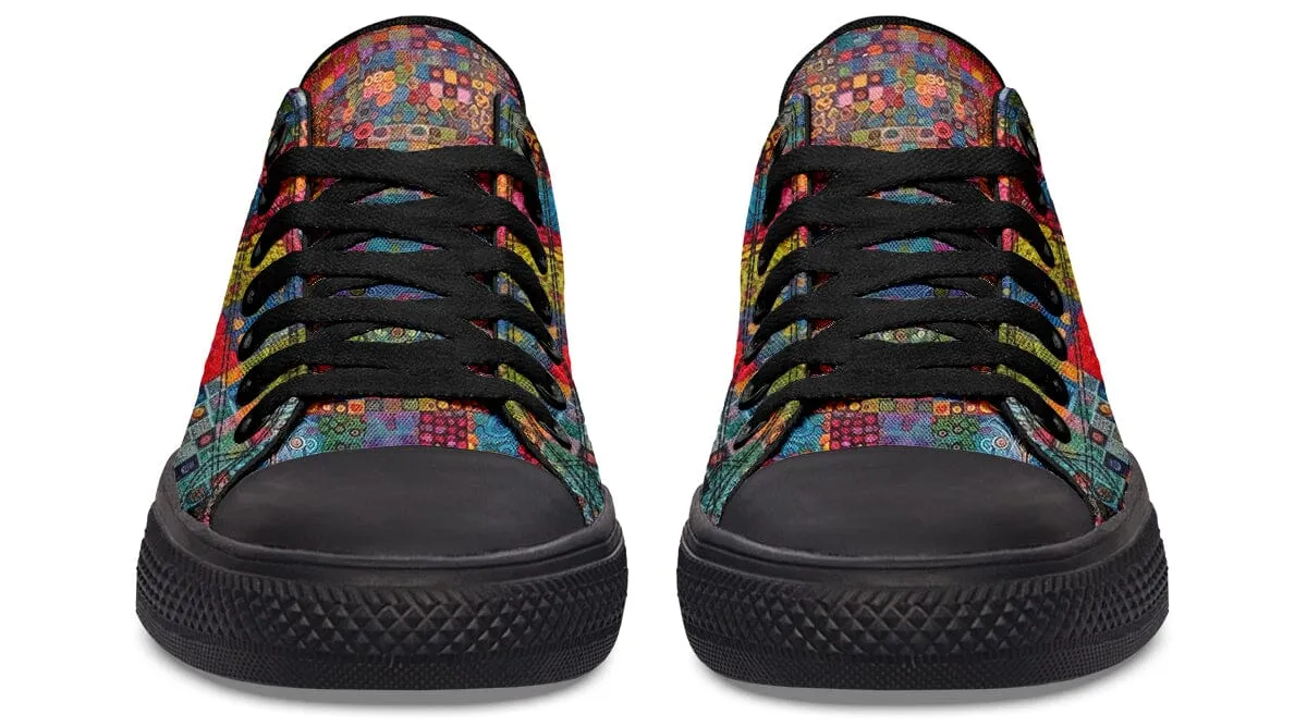 Blotter Patch Fuzz Low Top Shoes