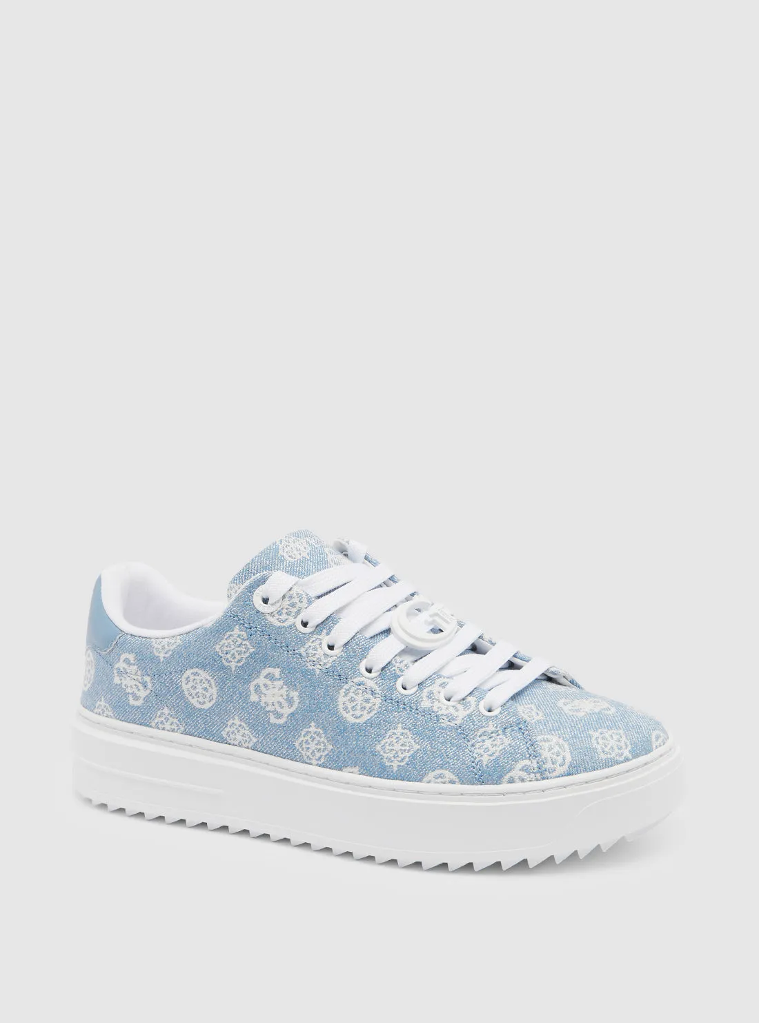 Blue Logo Denesa Chunky Sneakers