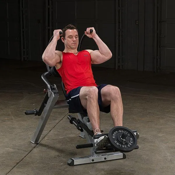 Body Solid Semi-Recumbent Ab Bench