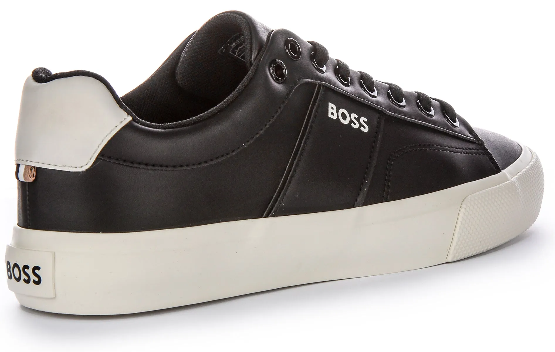 Boss Aiden Tennis Flpp In Black For Men