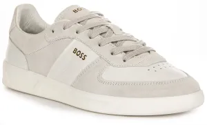 Boss Brandon Tennis In White Grey For Men