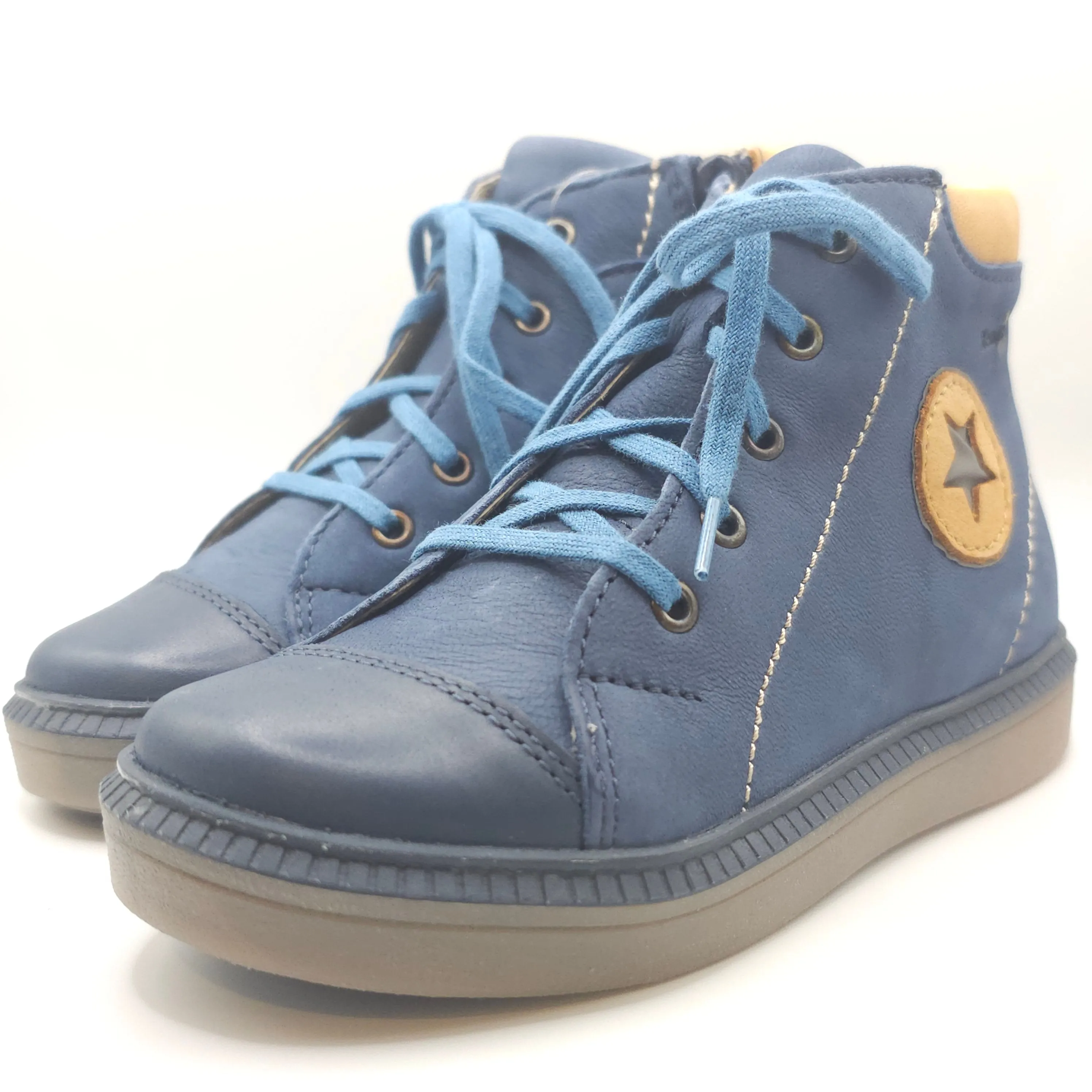 Boys Blue Navy Star Shoe