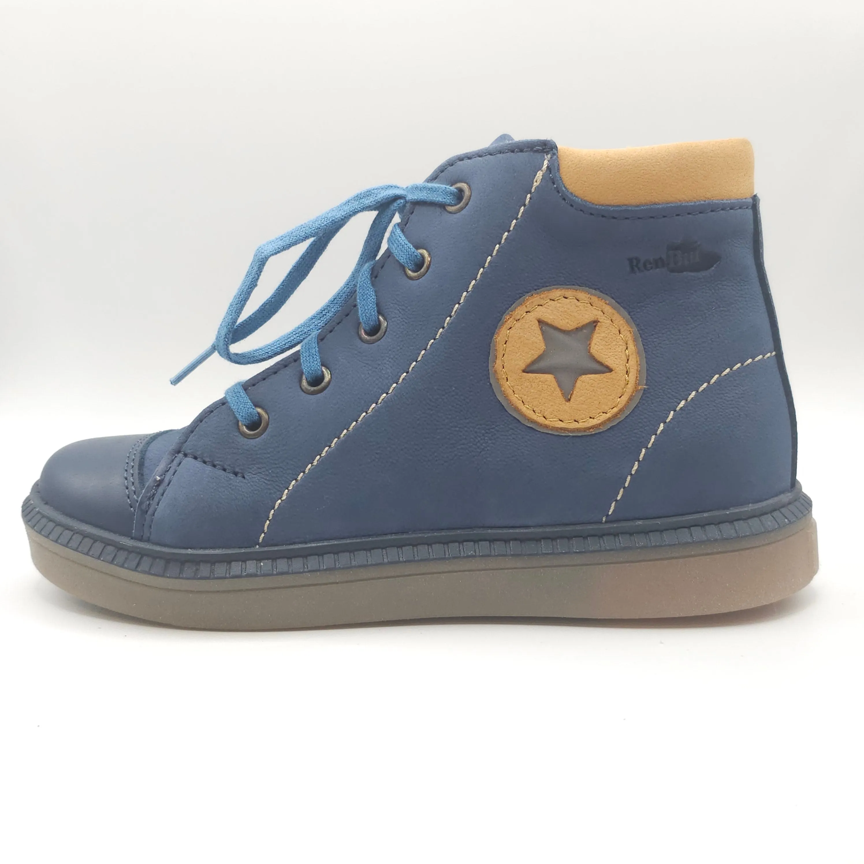 Boys Blue Navy Star Shoe