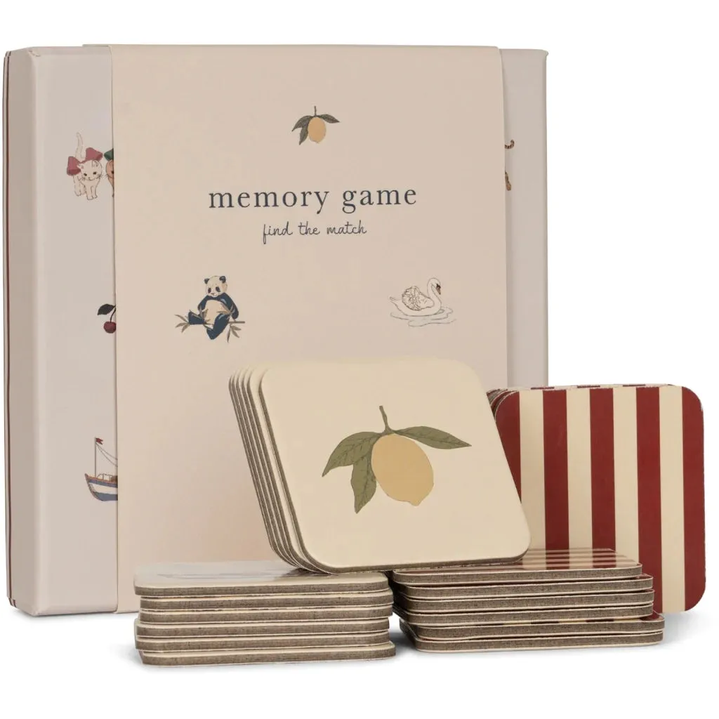 CARDBOARD MEMORY GAME