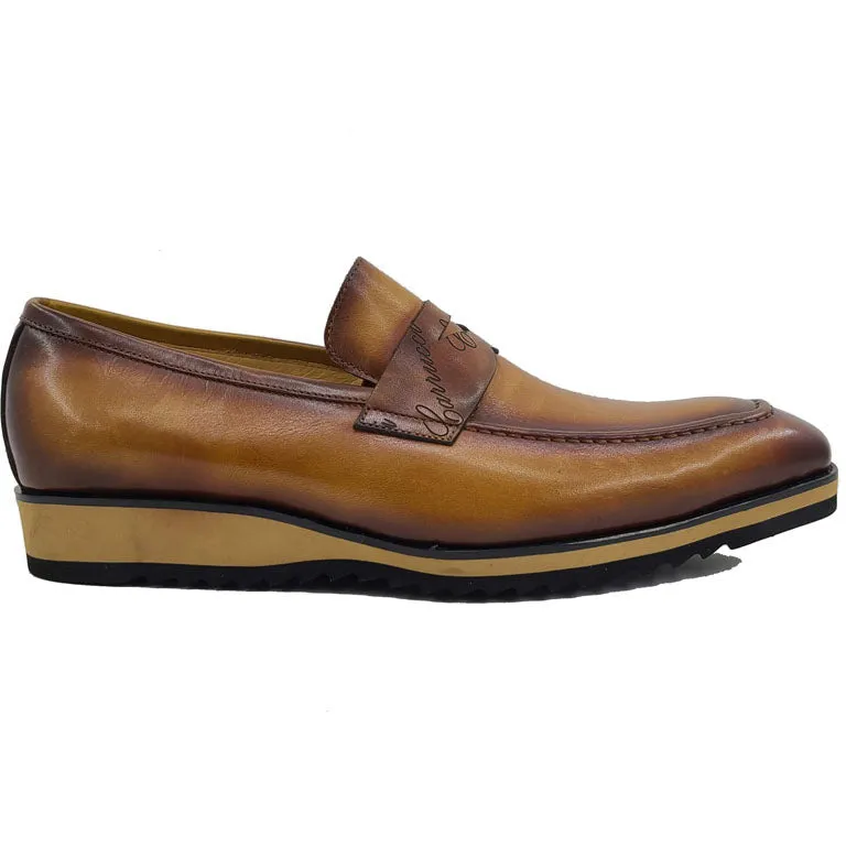 Carrucci Cognac Signature Casual Loafer