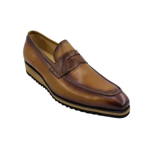 Carrucci Cognac Signature Casual Loafer