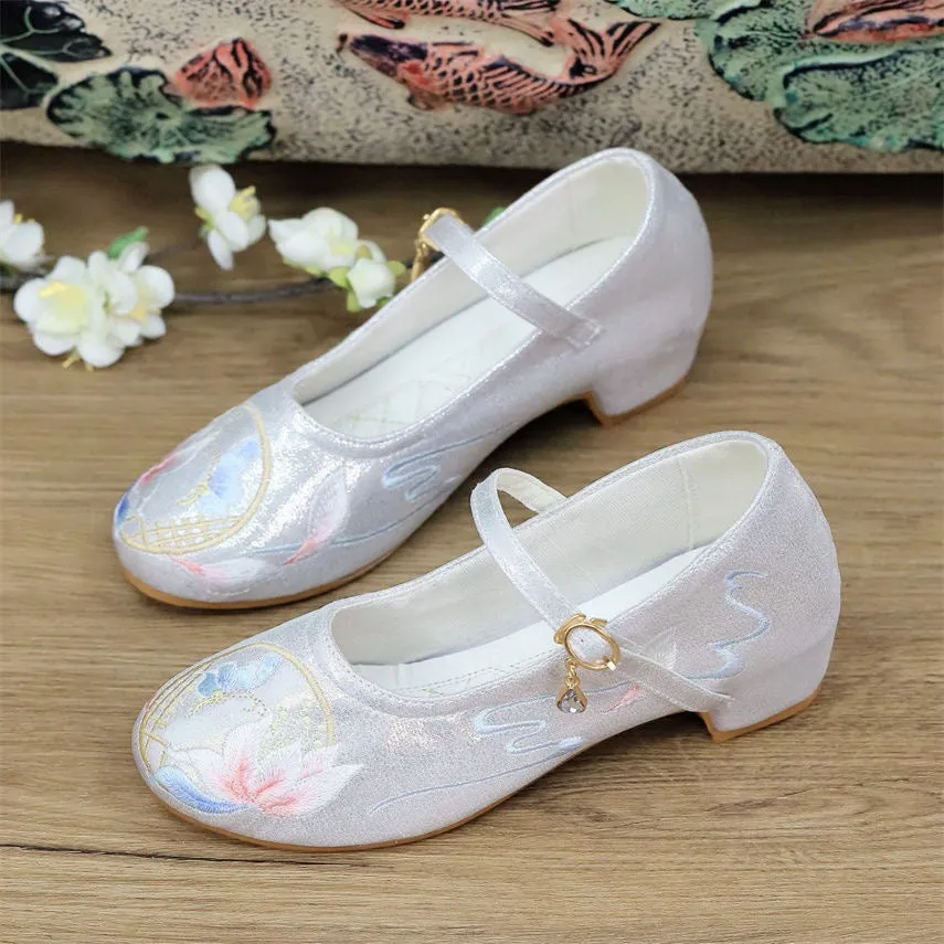 Cheongsam & Qipao Shoes: Glitterin