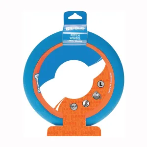 Chuckit! 252301 Dog Toy, L, Rubber, Blue/Orange