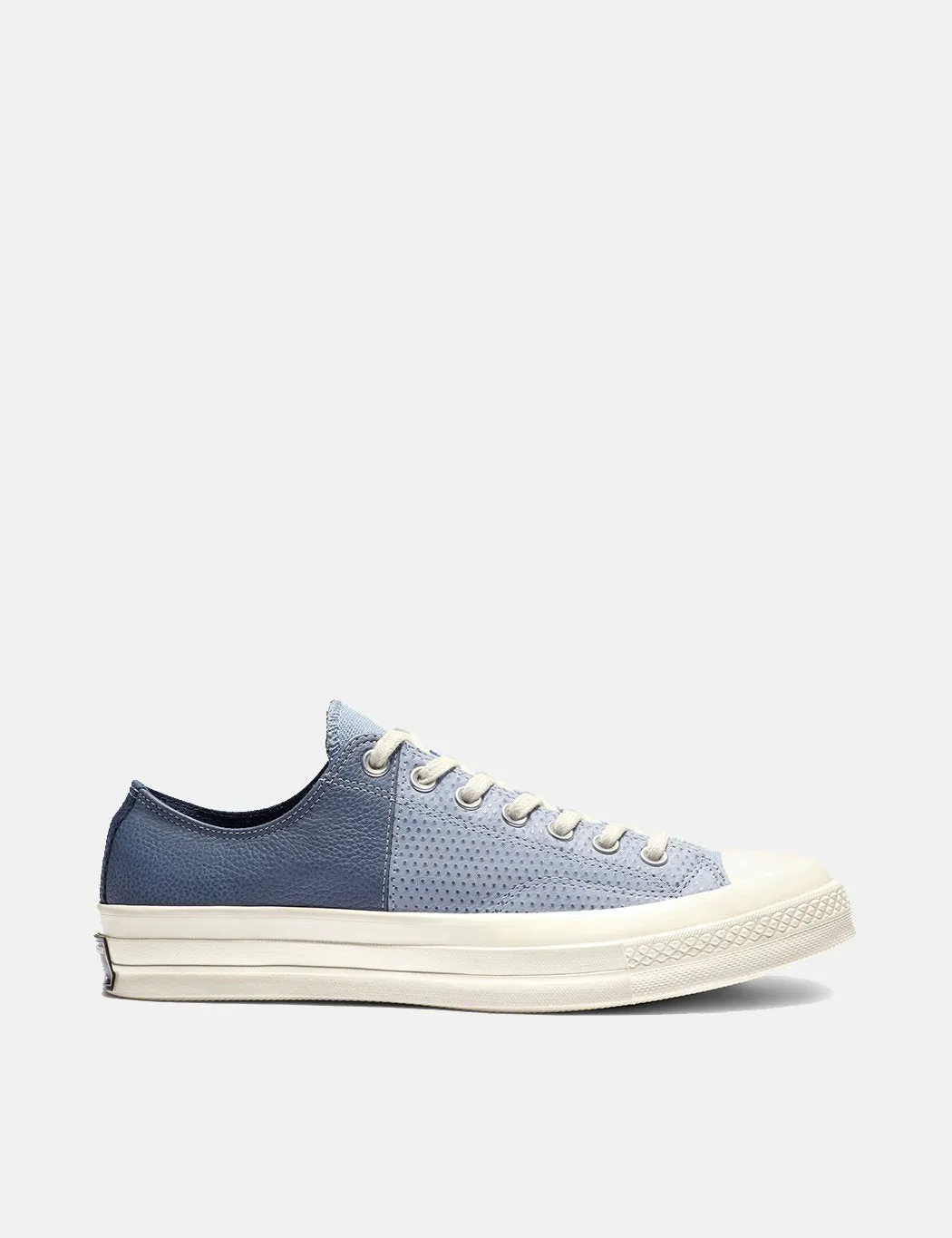 Converse 70's Chuck Mixed Material Low (163223C) - Indigo Fog/Egret/Egret