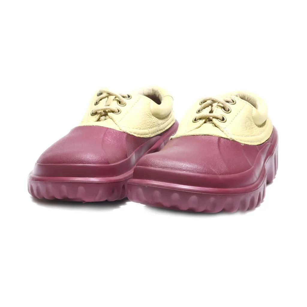 Crocs Axle Islander Lace Ups Eva Maroon Colour For Women