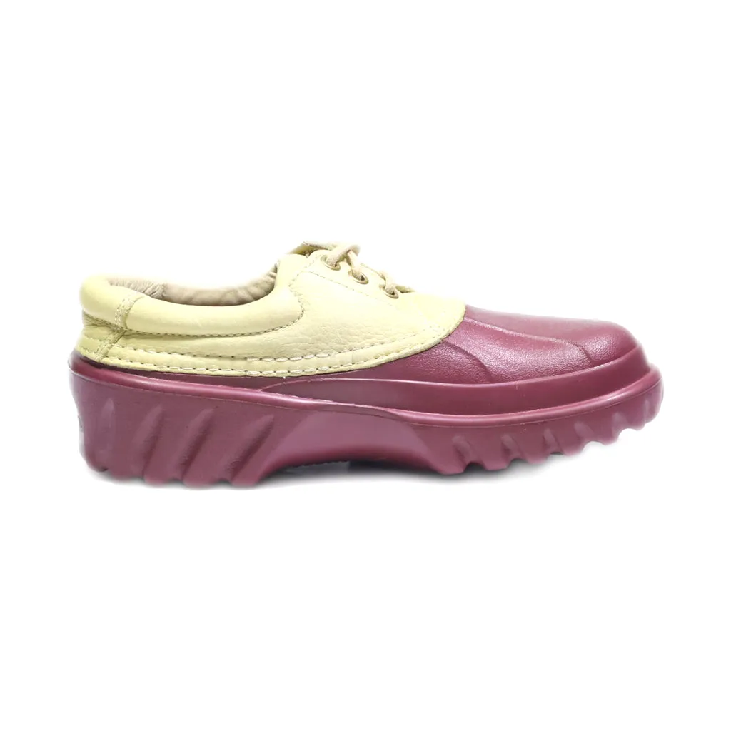 Crocs Axle Islander Lace Ups Eva Maroon Colour For Women