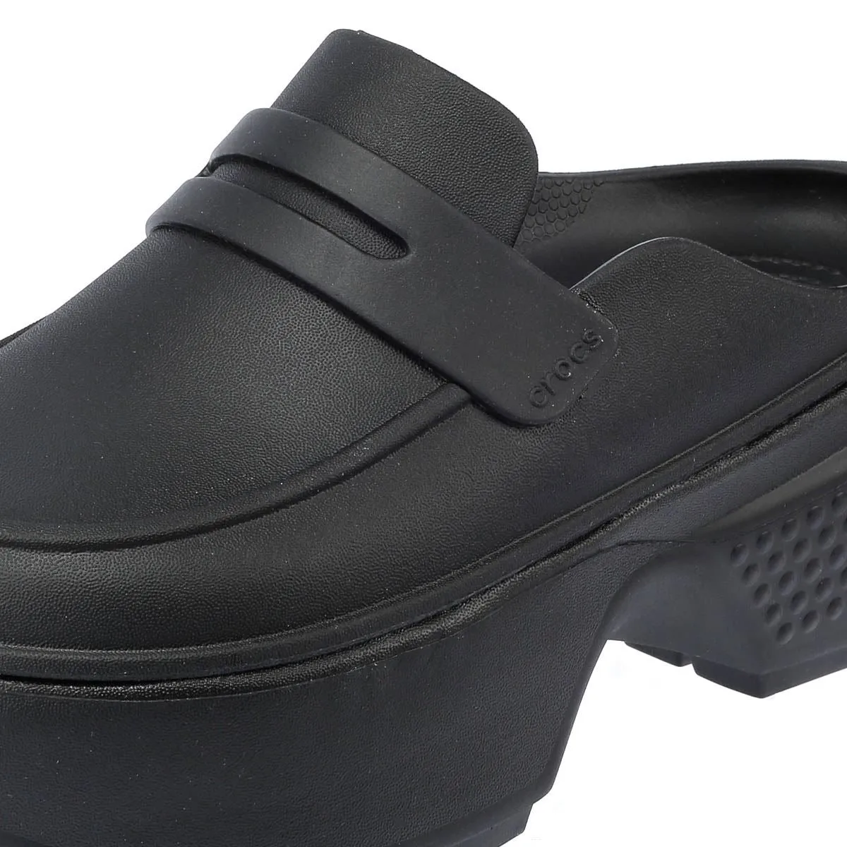 Crocs Stomp Women's Black Loafers